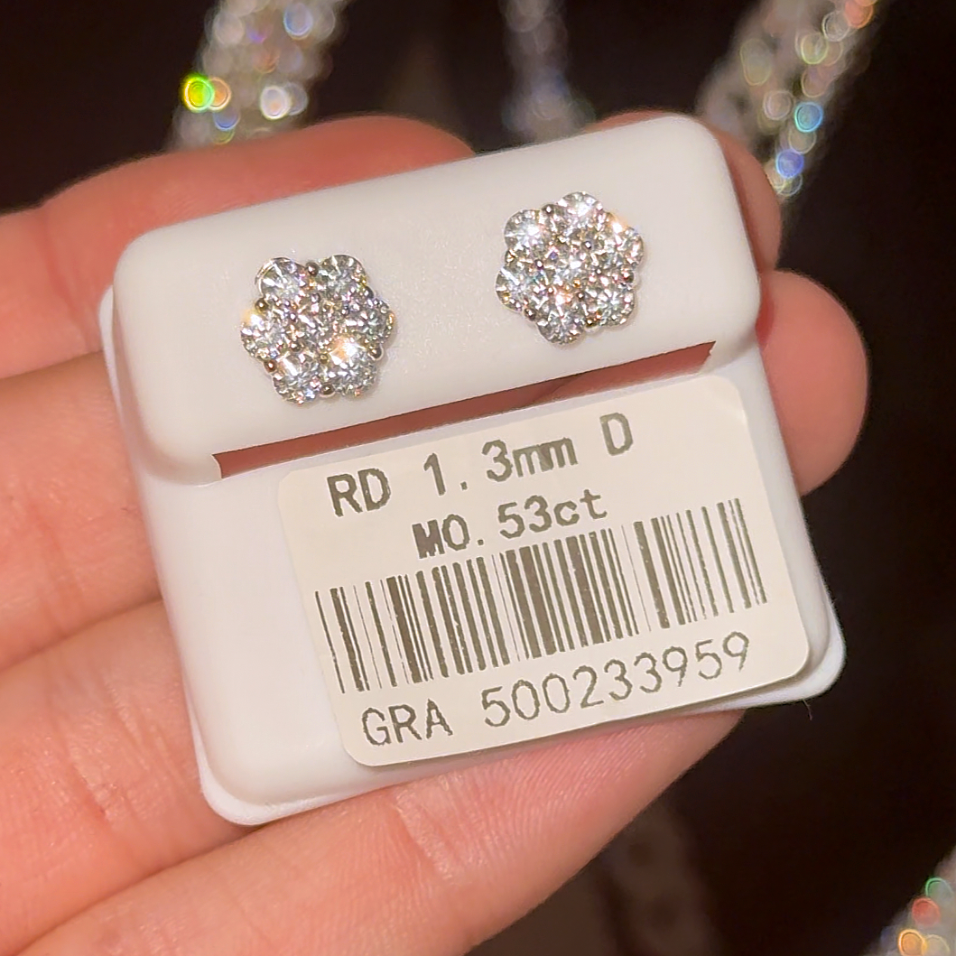 Flower Cluster Earrings