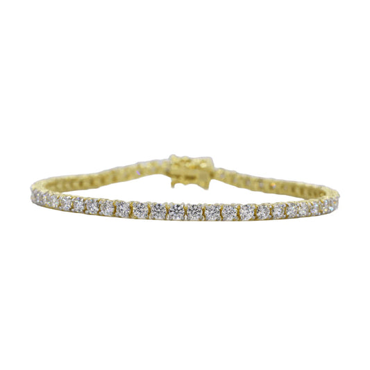 3mm VVS Moissanite Tennis Bracelet