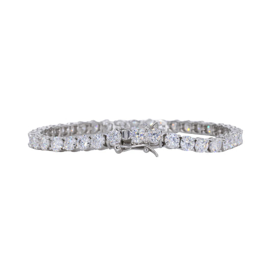 5mm VVS Moissanite Tennis Bracelet