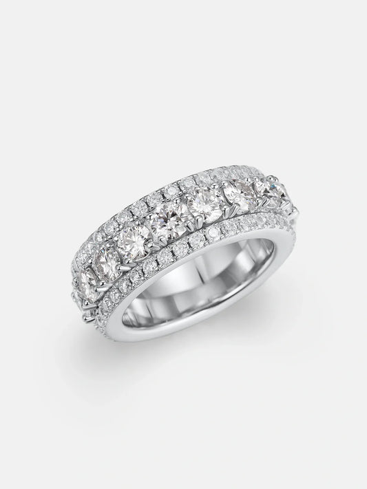 9MM Round Rotatable Ring