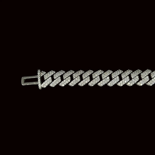 10mm VVS Cuban Link Bracelet