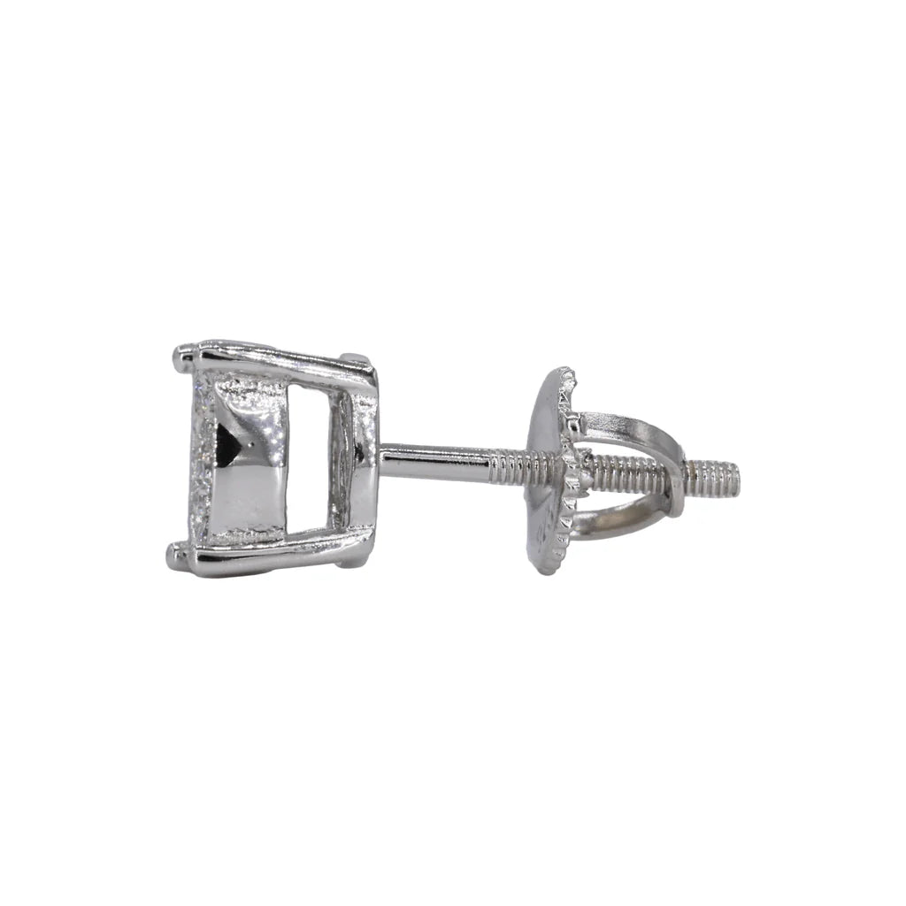 VVS Moissanite Circle Bowl Earrings
