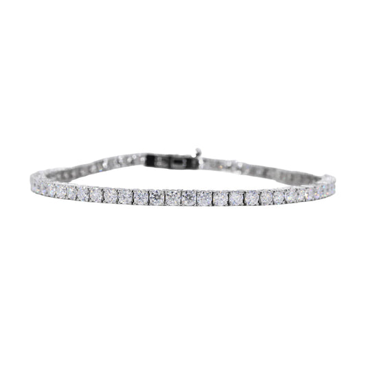 3mm VVS Moissanite Tennis Bracelet