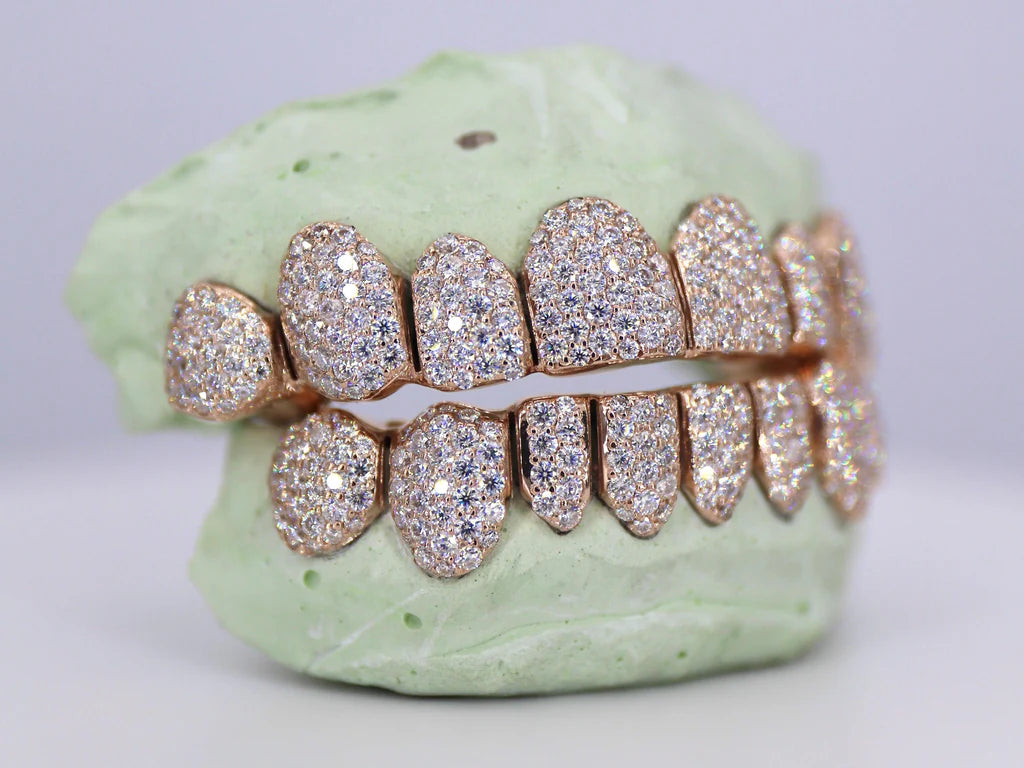 8 On 8 VVS Moissanite Grillz