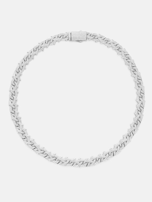VVS 10mm Crown of Thorns Chain Or Bracelet