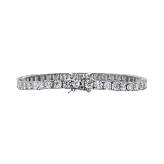 4mm VVS Moissanite Tennis Bracelet