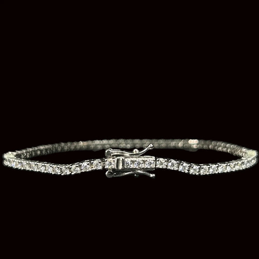 2mm VVS Tennis Bracelet