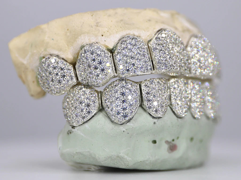 8 On 8 VVS Moissanite Grillz