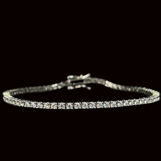 2mm VVS Tennis Bracelet