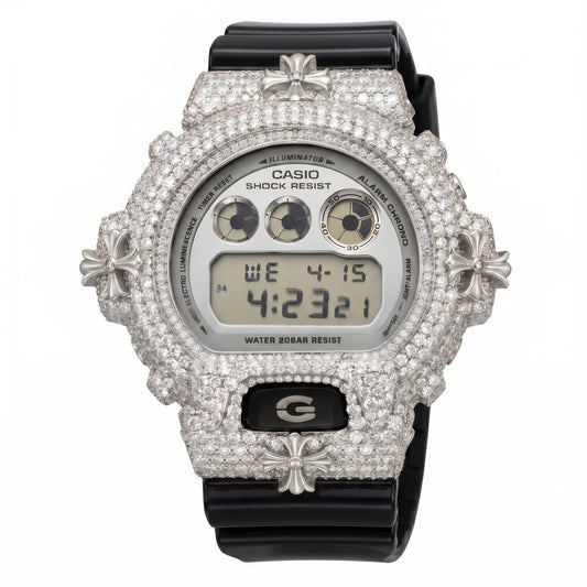 Custom VVS Moissanite GS - Chrome Hearts