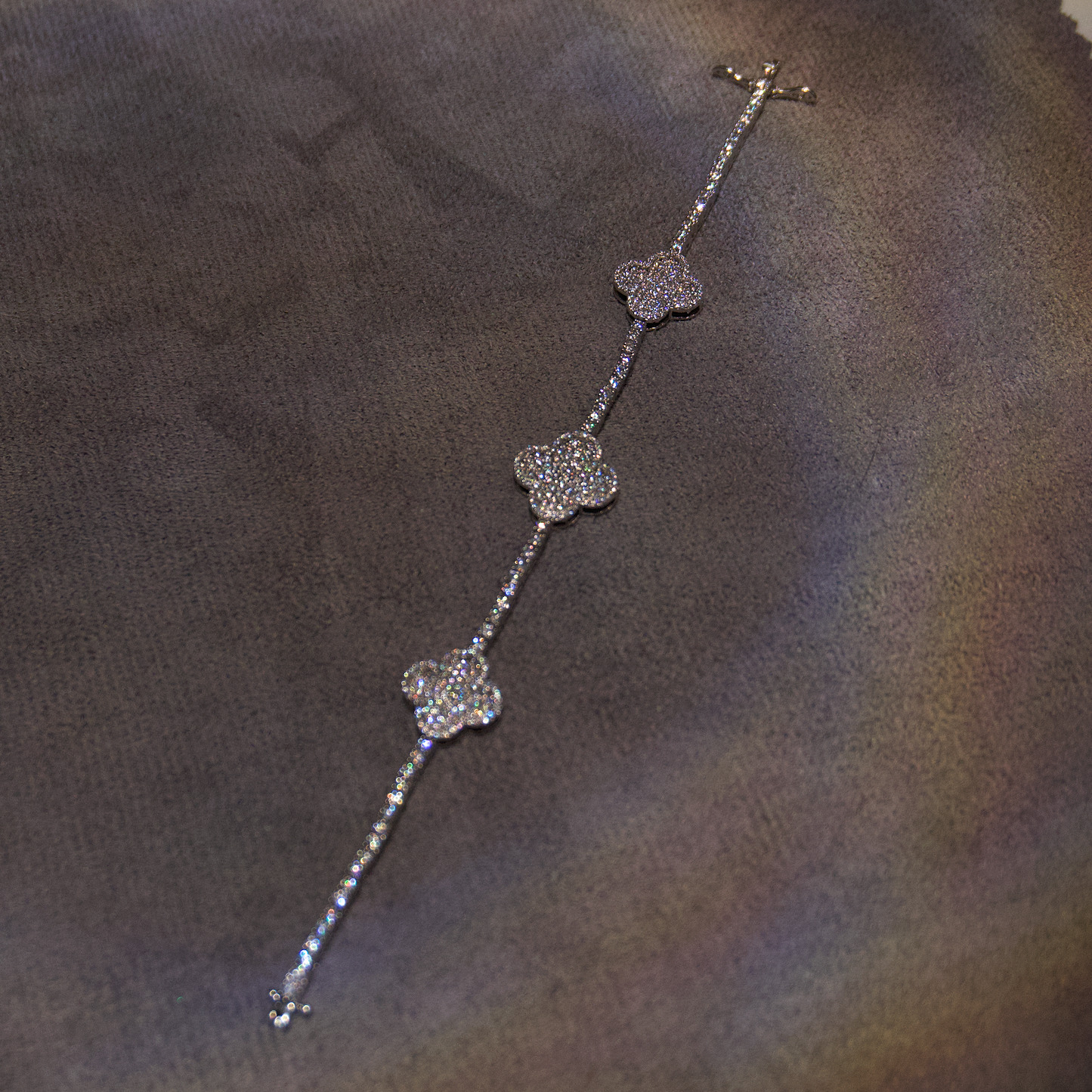 Clover Tennis Bracelet