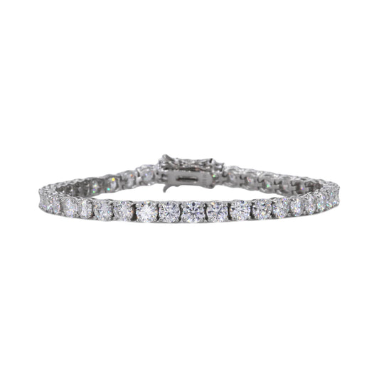 5mm VVS Moissanite Tennis Bracelet