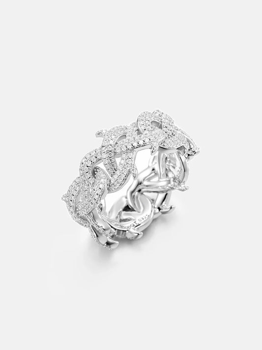 VVS 10mm Crown of Thorns Ring