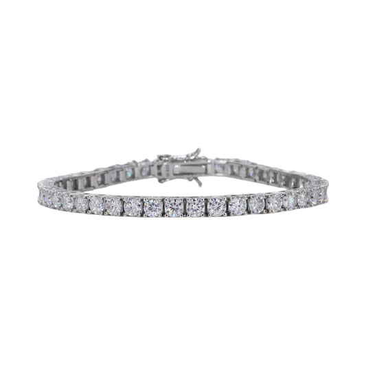 4mm VVS Moissanite Tennis Bracelet