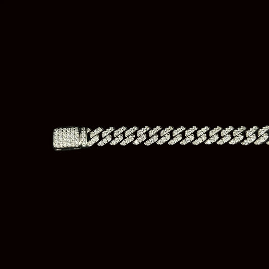 6mm VVS Cuban Link Bracelet
