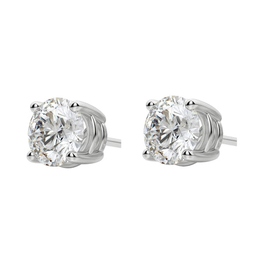 VVS Moissanite Stud Earrings