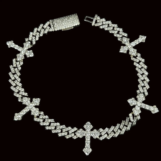 6mm VVS Cross Cuban Link