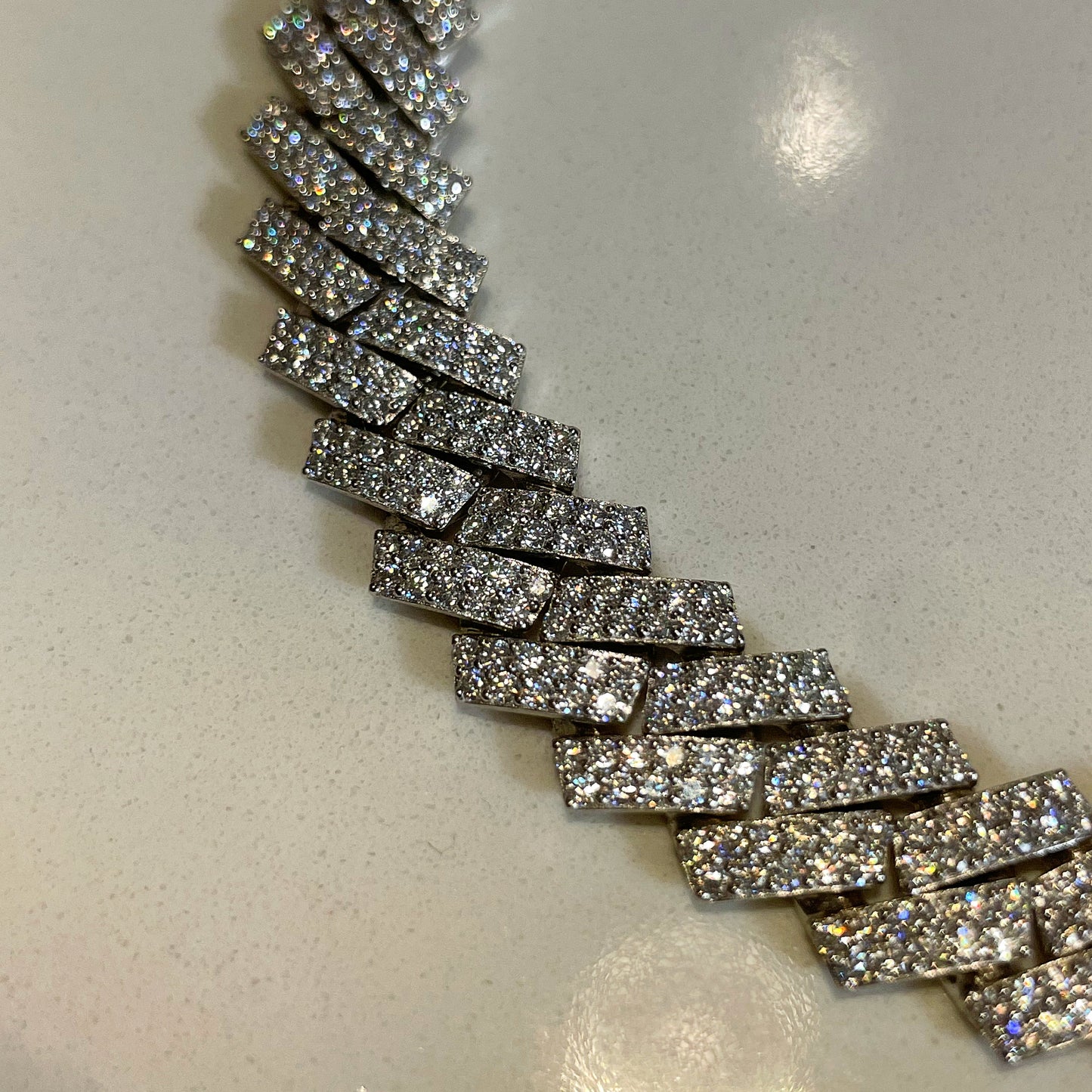 14mm Prong-Set Cuban Chain