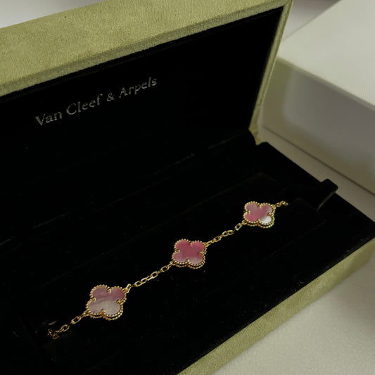 Clover Bracelet Rose Gold