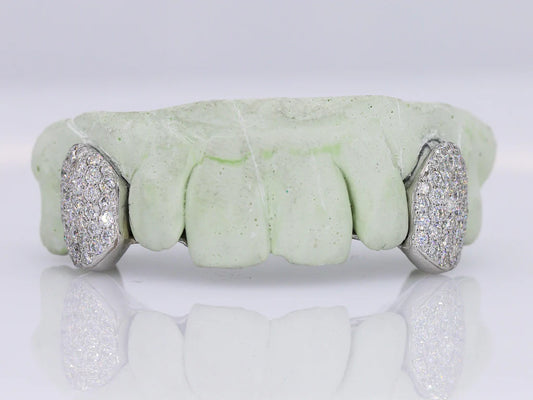 VVS Moissanite Grillz - Fangs